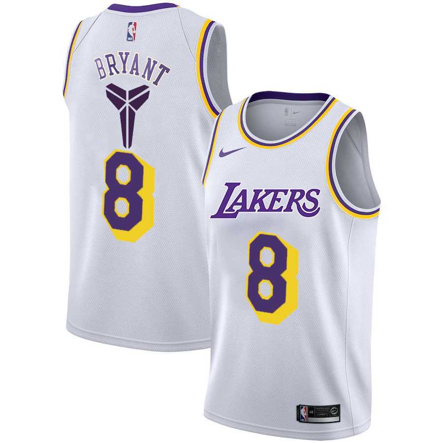 Lakers 8 Kobe Bryant White Nike Swingman Jersey Dyin,We sell and wholesale Lakers 8 Kobe Bryant White Nike Swingman Jersey Dyin on line form chian!